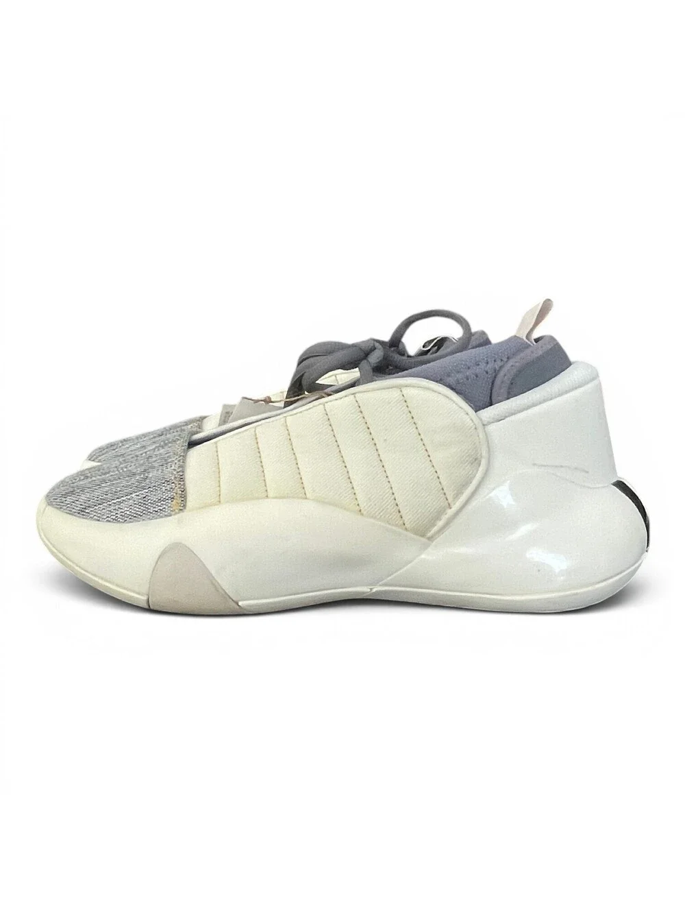 Adidas Basketball Shoes Harden Mid Cream/Carbon Men Size 8